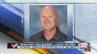 Tehachapi High baseball coach critically injured [upl. by Salina]