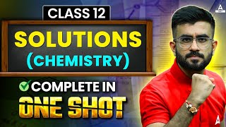 SOLUTIONS in 1 Shot  All Concepts Covered  Class 12 Chemistry  Nitesh Devnani [upl. by Hoppe117]