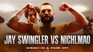 JAY SWINGLER amp NICHLMAO WEIGHIN amp FACE OFF  X SERIES 005 [upl. by Bridge988]