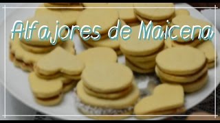 Alfajores de Maicena  Alfajores Caseros [upl. by Itnaihc]