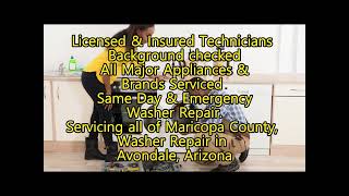 Washer Repair Avondale AZ 6232572264 [upl. by Landis]