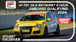 P3 Qualifying Lap  2024 Bathurst 6 Hour 75 VW Golf GTI  Class D [upl. by Nnyladnarb]