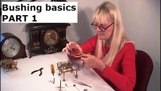 Bushing the movement plates PART 1 Understand clock bushing basics Clock repair beginner lesson [upl. by Quillan772]