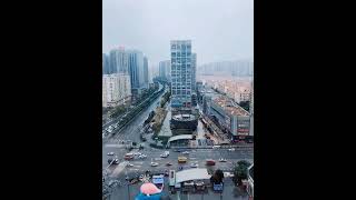 Kunming City Centre Downtown Rainy day [upl. by Godding]