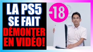 DÉTAILS DE TOUS LES COMPOSANTS INTERNES DE LA PS5 GRÂCE À UN DÉMONTAGE OFFICIEL [upl. by Holna]