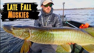 How To Troll For Fall Muskies [upl. by Aliuqehs]