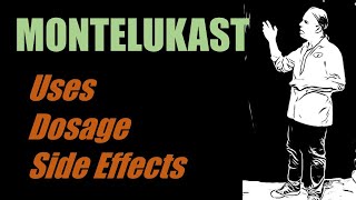 montelukast use dosage and side effects [upl. by Talanian]