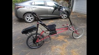 ebike Conversion Rans Tailwind Recumbent [upl. by Klute369]