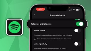 How to Hide Followers amp Following List on Your Spotify Profile [upl. by Navinod452]