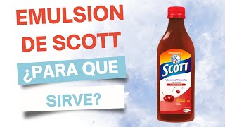 Emulsion de Scott  ¿Qué es y para qué sirve [upl. by Nuhs]