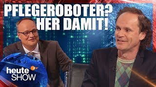 Werden Roboter uns ersetzen Antworten von Olaf Schubert  heuteshow vom 27042018 [upl. by Won]