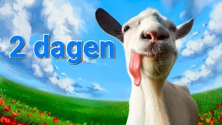 Nog 2 dagen tot GoatSimulator remastered [upl. by Petit]