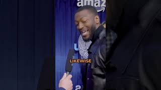 Aldis Hodge Rooting for Keke Palmer [upl. by Tamah260]