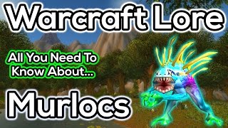 The Story of The Murlocs amp Their Relatives  World of Warcraft Lore [upl. by Llerot]