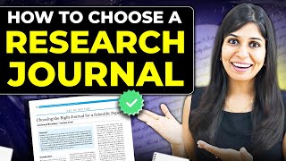 How to choose a journal for research paper publication 🔥  Detailed explanation [upl. by Ennailuj]