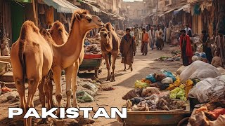 Pakistan INCREDIBLE Walking Tour in 4K HDR [upl. by Oirramed402]