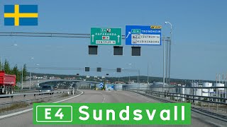 Sweden E4 to Sundsvall [upl. by Haceber]