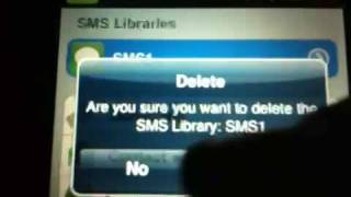 Avoir plusieurs bibliothèques SMS sur son iPhone v1 3G 3Gs au 30 ou plus [upl. by Limber]