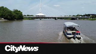 Water taxi service returns to Winnipeg [upl. by Akived522]