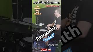 Aerosmith  quotJadedquot drum playthrough jackthedrummer roland [upl. by Ordisy]