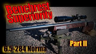 Ultimate Benchrest Rig  Defiance Deviant Tactical  Bartlein M24 Barrel  in 65284 Norma Part 2 [upl. by Dronski]