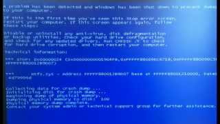 How to fix BSOD STOP 0x00000024 NTFSFILESYSTEM [upl. by Serilda]