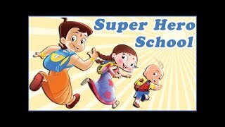 Super Heros Chhota Bheem Mighty Raju amp Luv Kushh at School [upl. by Asehr749]