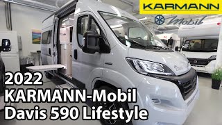 KARMANNMobil Davis 590 Lifestyle 2022 Camper Van 599 m [upl. by Boynton]