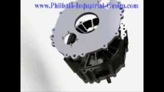 New Rotary Engine 3d anmiation fuel savingmotor implode [upl. by Hertz497]