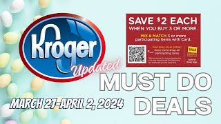 Overage Deals Kroger Updated MUST DO Deals for 32742  RUN Freebies amp Overage Deals [upl. by Gnak612]