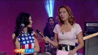 Marina and the Diamonds  Hollywood Live GMTV amp short interview 04022010 [upl. by Donalt]