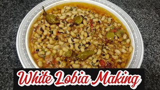 White Lobia Masala Recipe By Raza Kitchen Cooking  Tasty recipe cooking [upl. by Specht]