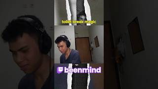 toilet break magic beenmind music twitch fyp viral trending [upl. by Esinev]