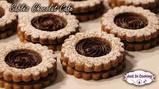 Recette de Sablés Chocolat Café [upl. by Sonnie]