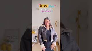 Discount Code  SUPRIYA36 ✨ savana jacket winterclothes HolidaySeasonSale SavanaCarnival supii [upl. by Mazlack]