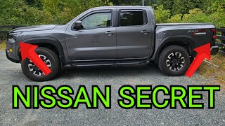 A HIDDEN FEATURE ON THE NEW 2023 NISSAN FRONTIER PRO4X YOU NEVER KNEW ABOUT [upl. by Sly456]