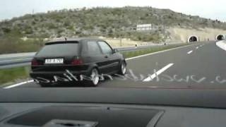 Golf II GTI G60 vs Golf V GTI Edition30 [upl. by Ofilia]