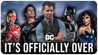 Zack Snyder Confirms The SNYDERVERSE Is DEAD [upl. by Ferullo326]