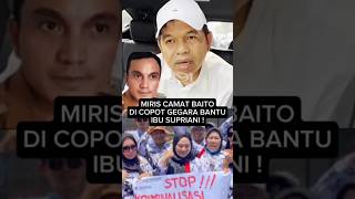 MIRIS CAMAT BAITO DI COPOT GEGARA BANTU GURU SUPRIANI [upl. by Neerbas]