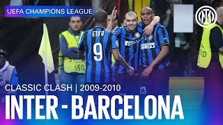 CLASSIC CLASH  INTER 31 BARCELONA 200910  HIGHLIGHTS ⚽⚫🔵 [upl. by Notlih273]