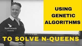 Using Genetic Algorithms to Solve NQueens [upl. by Nywg]