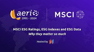 MSCI ESG RATINGS ESG INDEXES AND ESG DATA WHY THEY MATTER SO MUCH [upl. by Enelym]