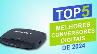 Top 5 Melhores Conversores Digitais de 2024 │Qual é o Melhor Conversor Digital [upl. by Rikahs]