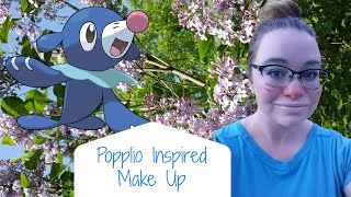 Popplio Inspired Make Up  Nymphish Kelly [upl. by Starinsky]