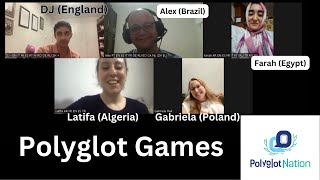 People from different countries play Polyglot Games [upl. by Raye]