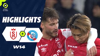 STADE DE REIMS  RC STRASBOURG ALSACE 2  1  Highlights  SdR  RCSA  20232024 [upl. by Nuli]