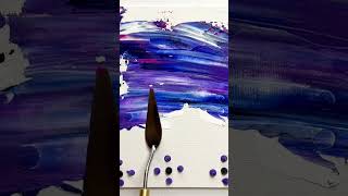 Transform a Canvas into a Dandelion Field with Just a Palette Knife Full version on my channel [upl. by Kersten237]