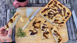 Maitake Focaccia  Hen of The Woods [upl. by Rodgers]