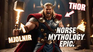 Thor and Mjolnir Norse Mythology Epic [upl. by Adleremse]