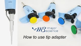 Major Science Pipette Tip adapter [upl. by Evannia]